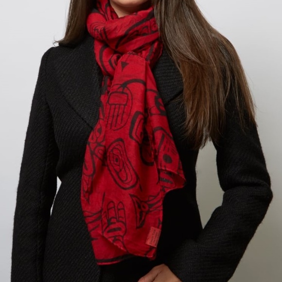 Kanata Blanket Company Accessories - Kanata Haida Dreamtime Voile Scarf